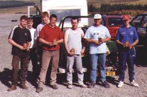 The trophy winners
